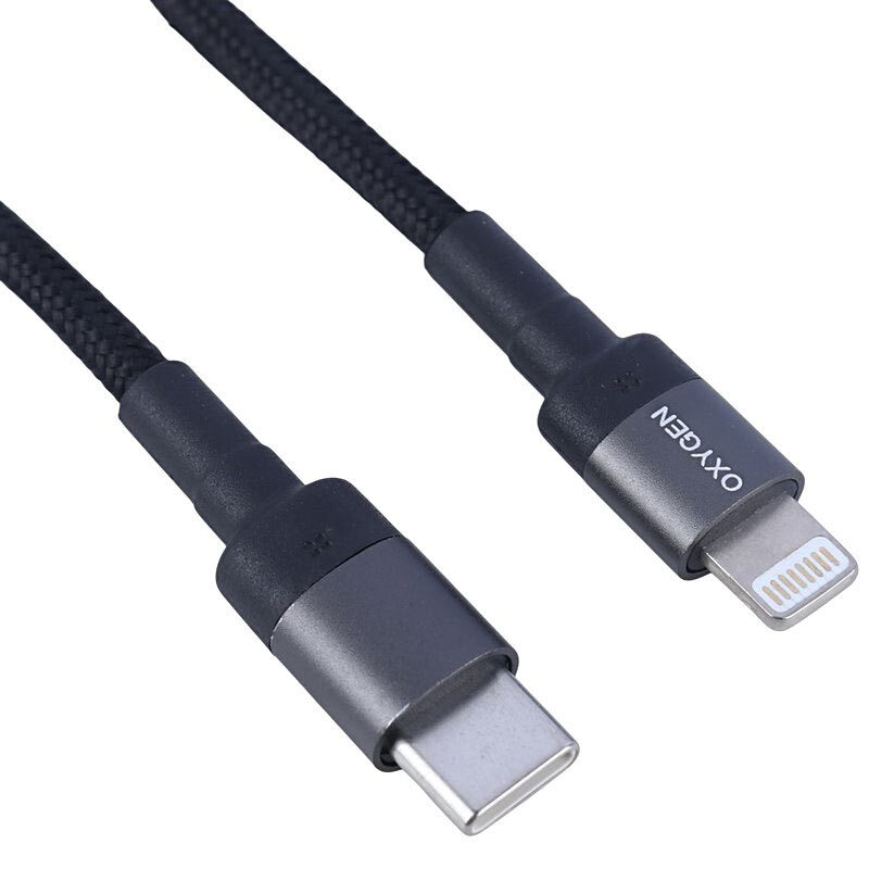 کابل تایپ سی به لایتنینگ 30 وات اکسیژن 2 متری LX-32