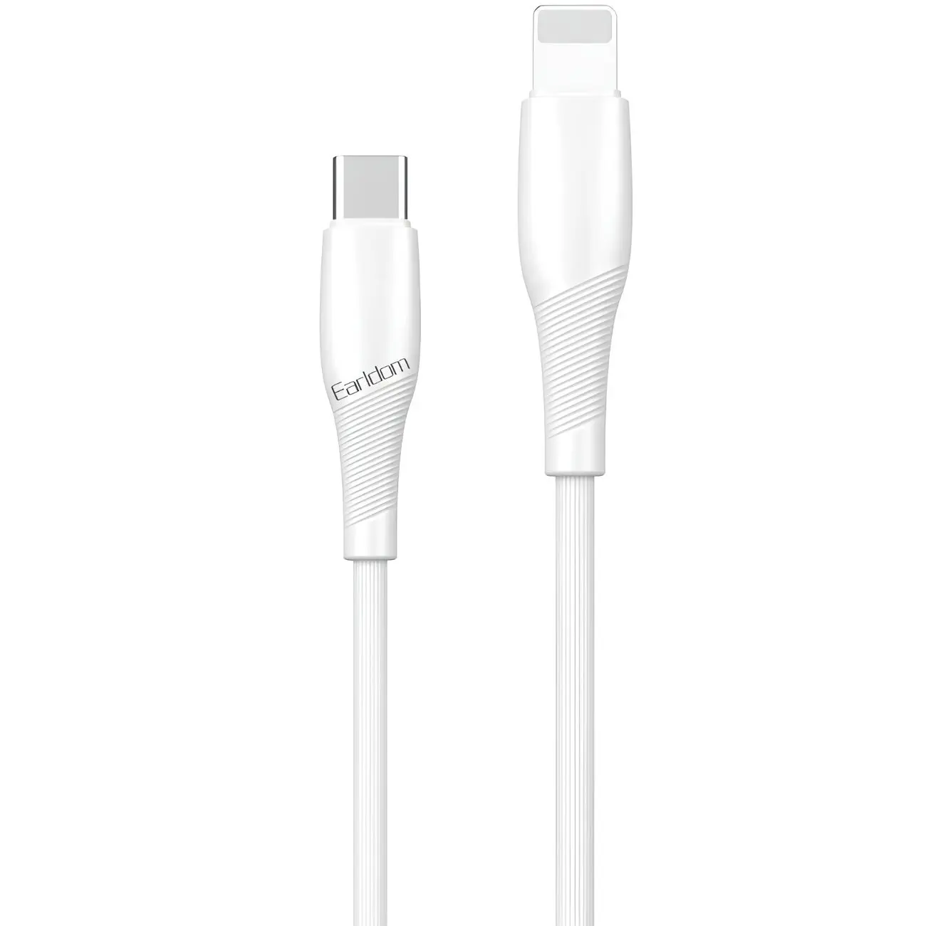 کابل تایپ سی به لایتنینگ ارلدام 20 وات EC-163C-i طول 0.25 متر