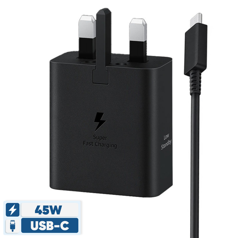 شارژر 45 وات سامسونگ EP-T4511 Low Standby به همراه کابل 1.8 متری - سه پین