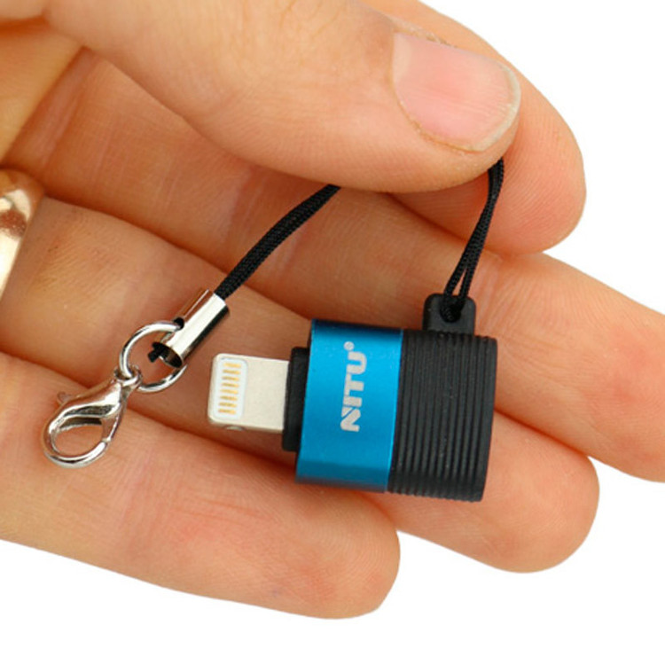 تبدیل OTG میکرو USB به لایتنینگ نیتو مدل CN12