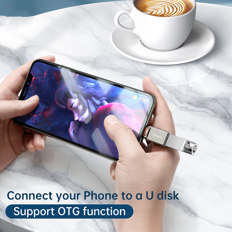 تبدیل OTG مک دودو USB به لایتینینگ مدل OT-860