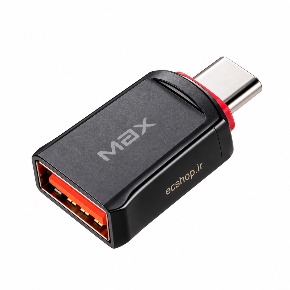 تبدیل OTG برند Max تایپ سی به USB مدل V21